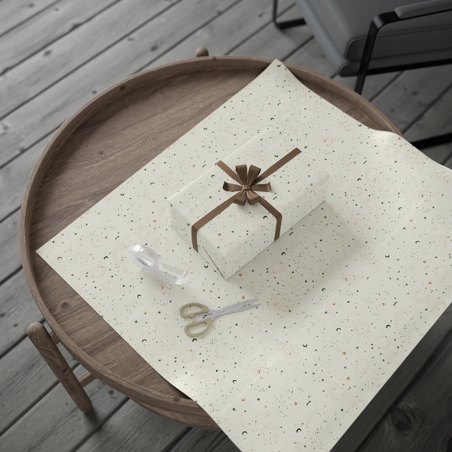 Soft Constellation Map Wrapping Paper