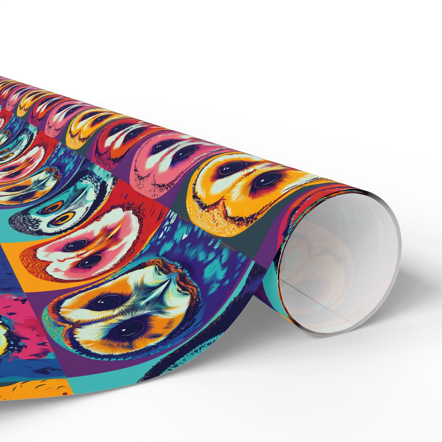 60's Owls Wrapping Paper