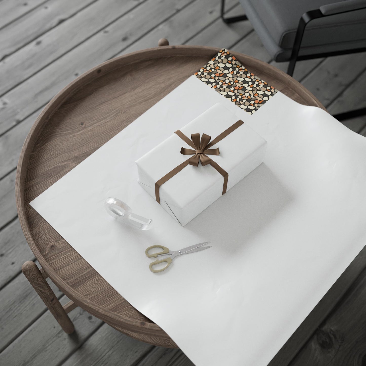All-Season Organic Wrapping Paper — Organic Pattern