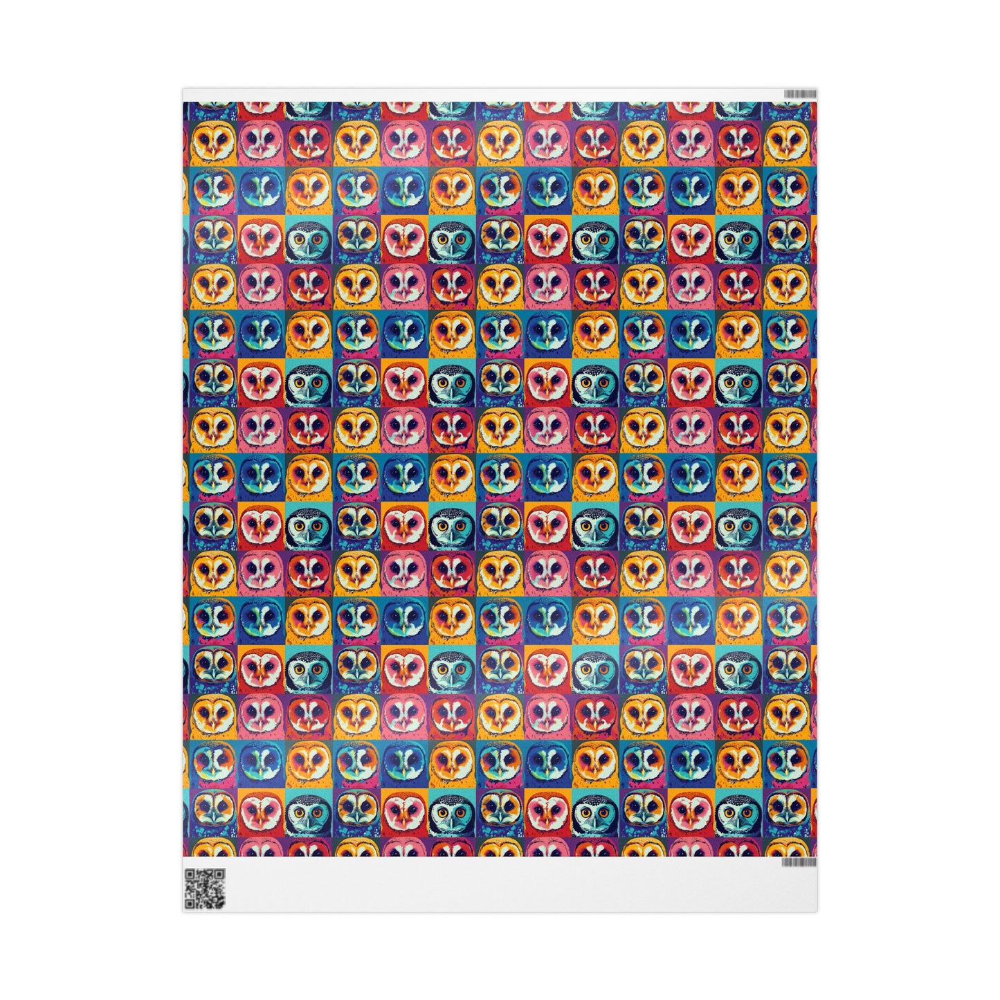 60's Owls Wrapping Paper