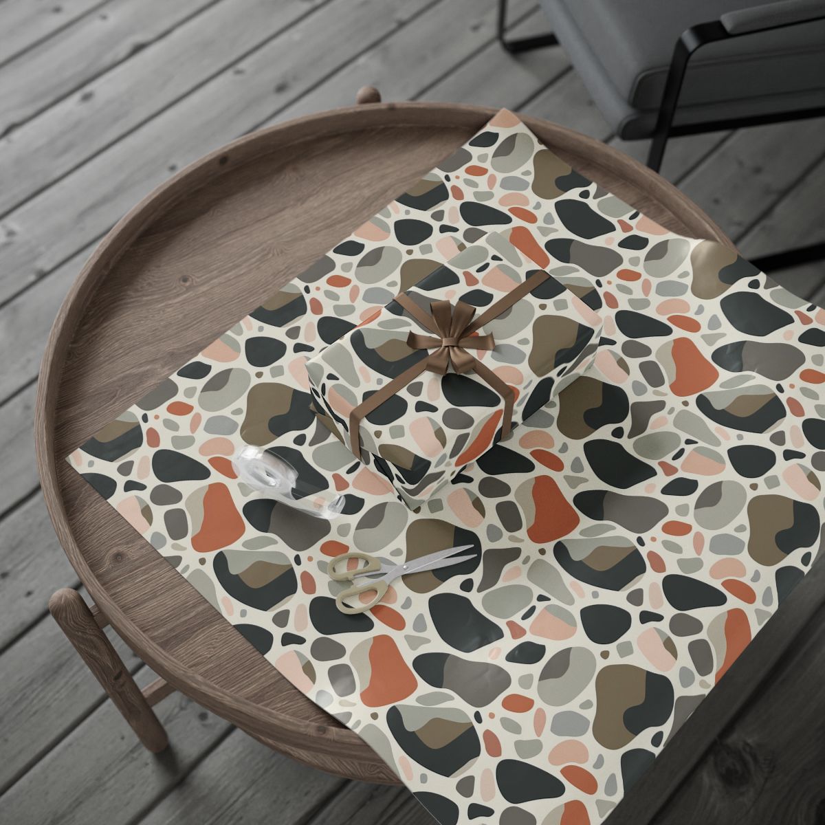 All-Season Organic Wrapping Paper — Organic Pattern
