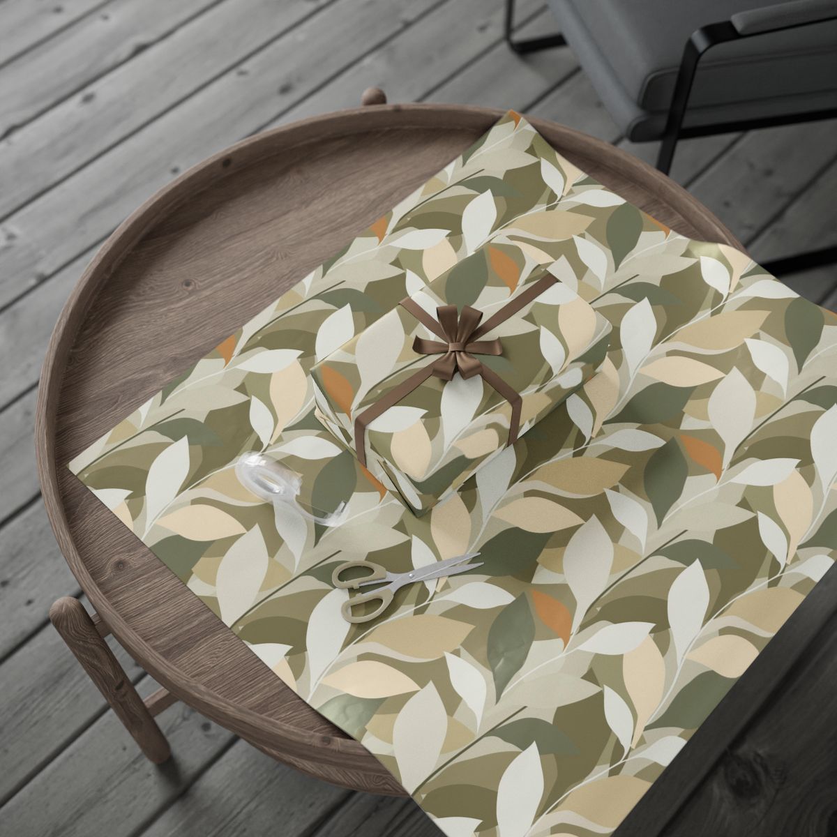 Fall Modern Wrapping Paper — Modern Pattern