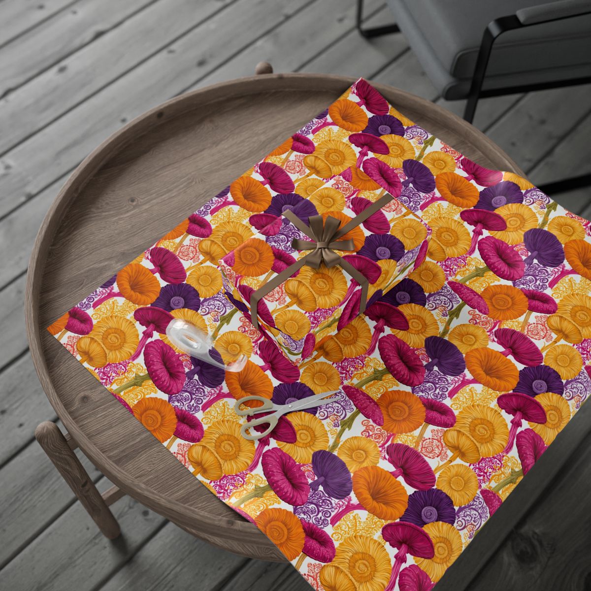 Fantastical Mushroom Wrapping Paper
