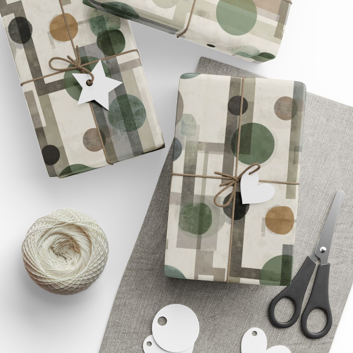 Flowchart Pattern Wrapping Paper — Process No. 002