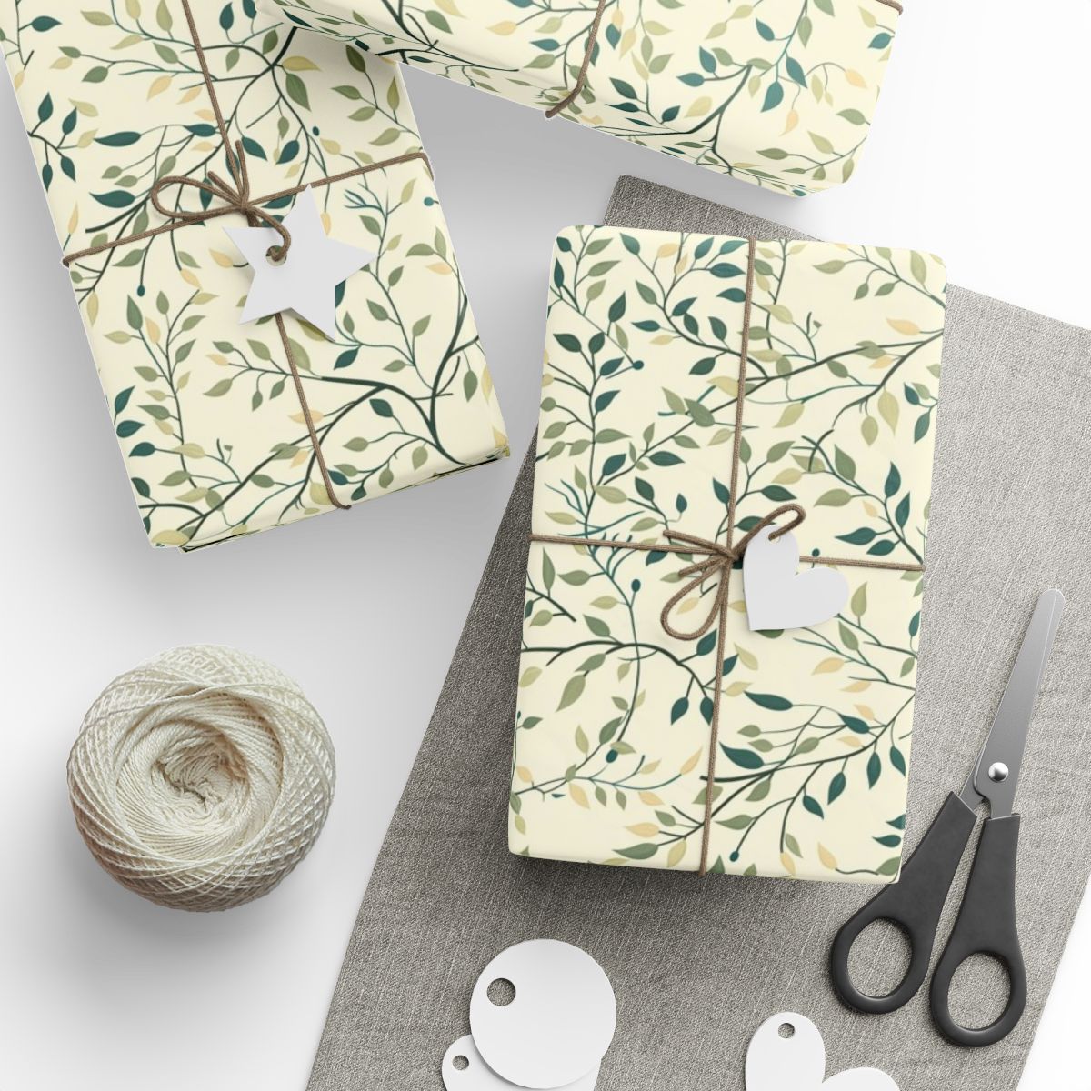 Spring Botanical Wrapping Paper — Botanical Pattern