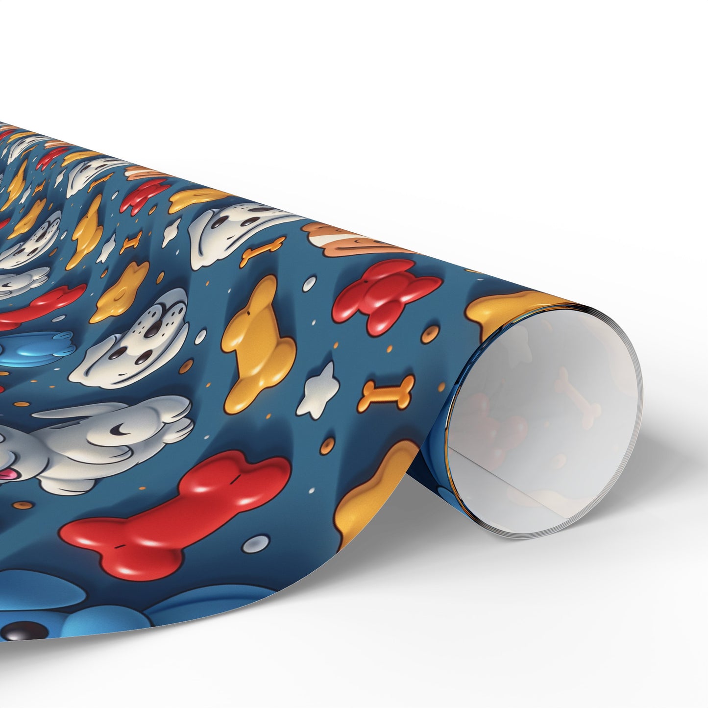 Dogs & Toys Wrapping Paper