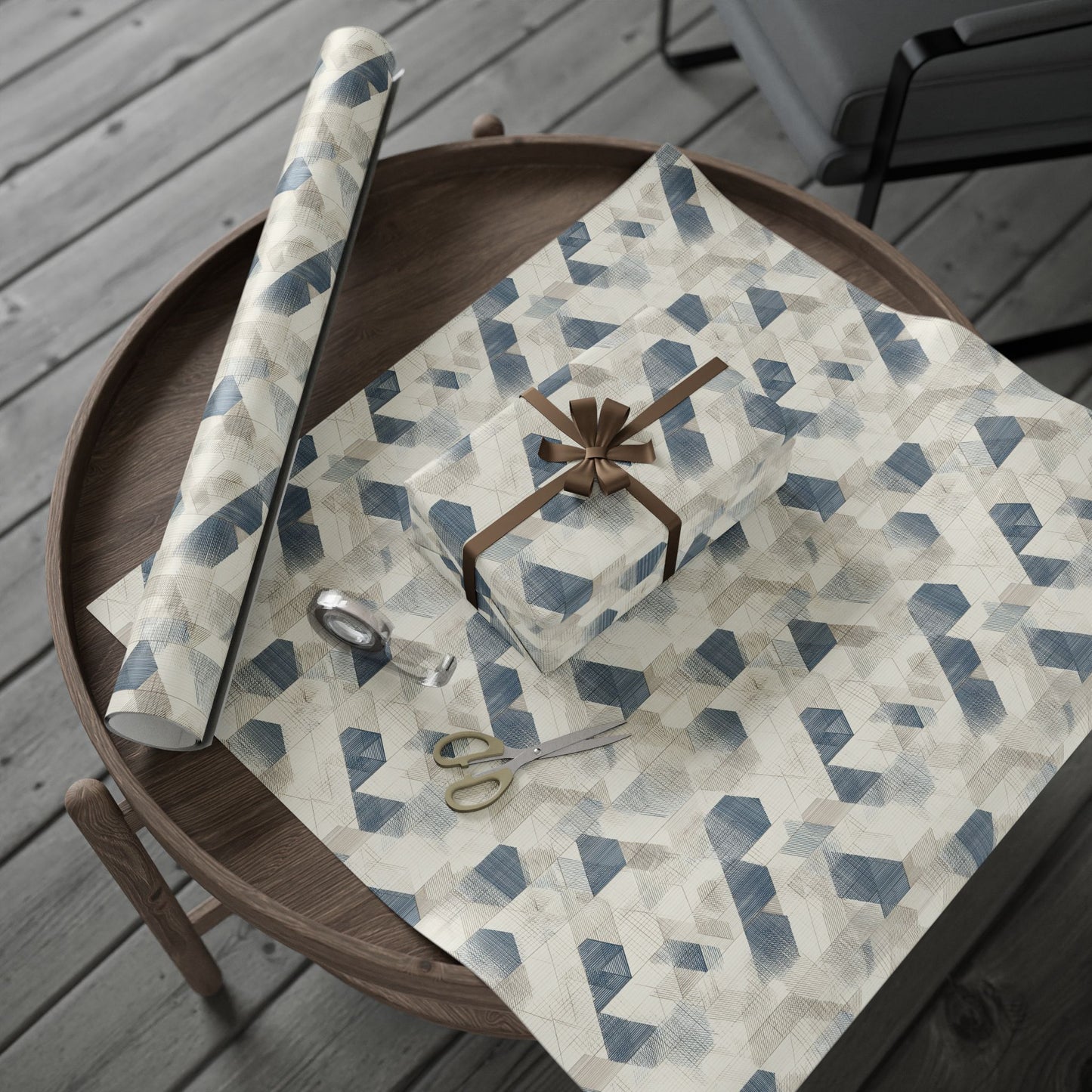 Graph Paper Pattern Wrapping Paper — Grid No. 002