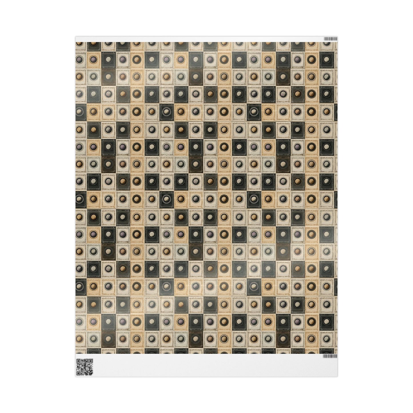 Natural History Specimen Label Wrapping Paper