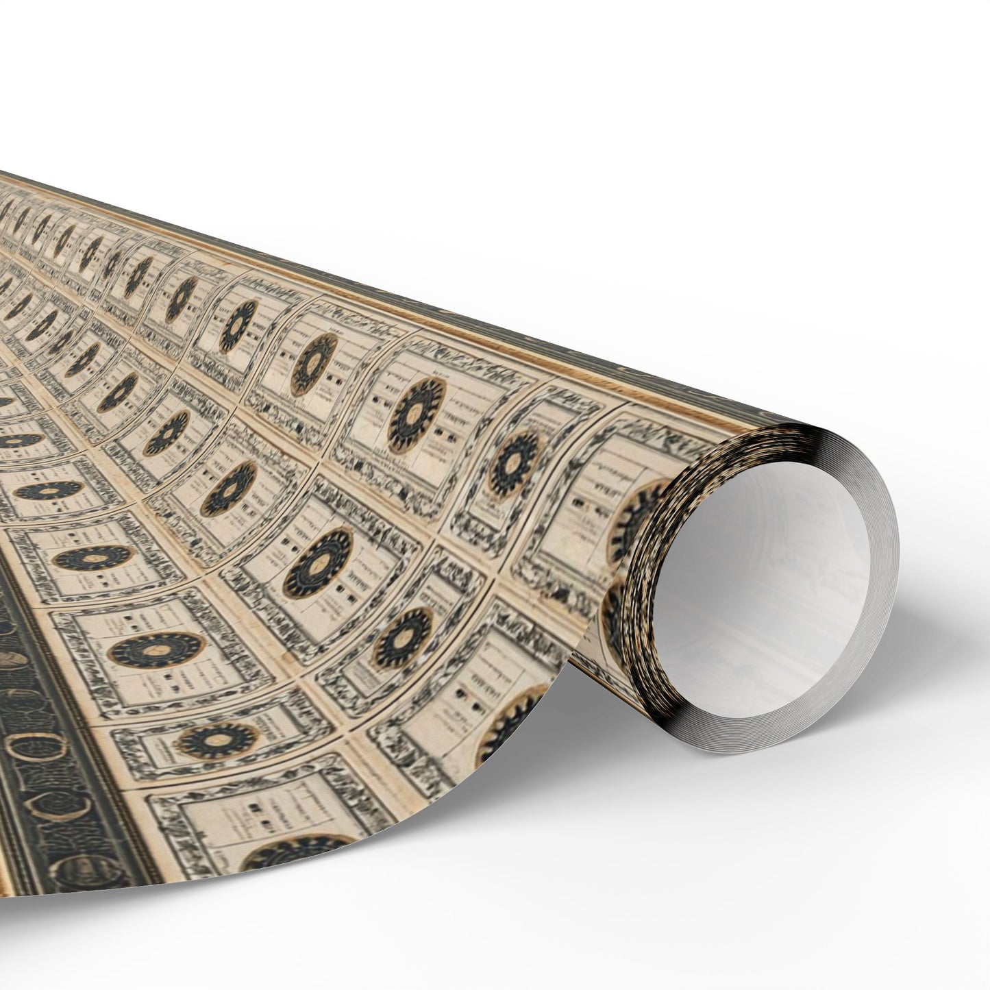 Natural History Specimen Label Wrapping Paper