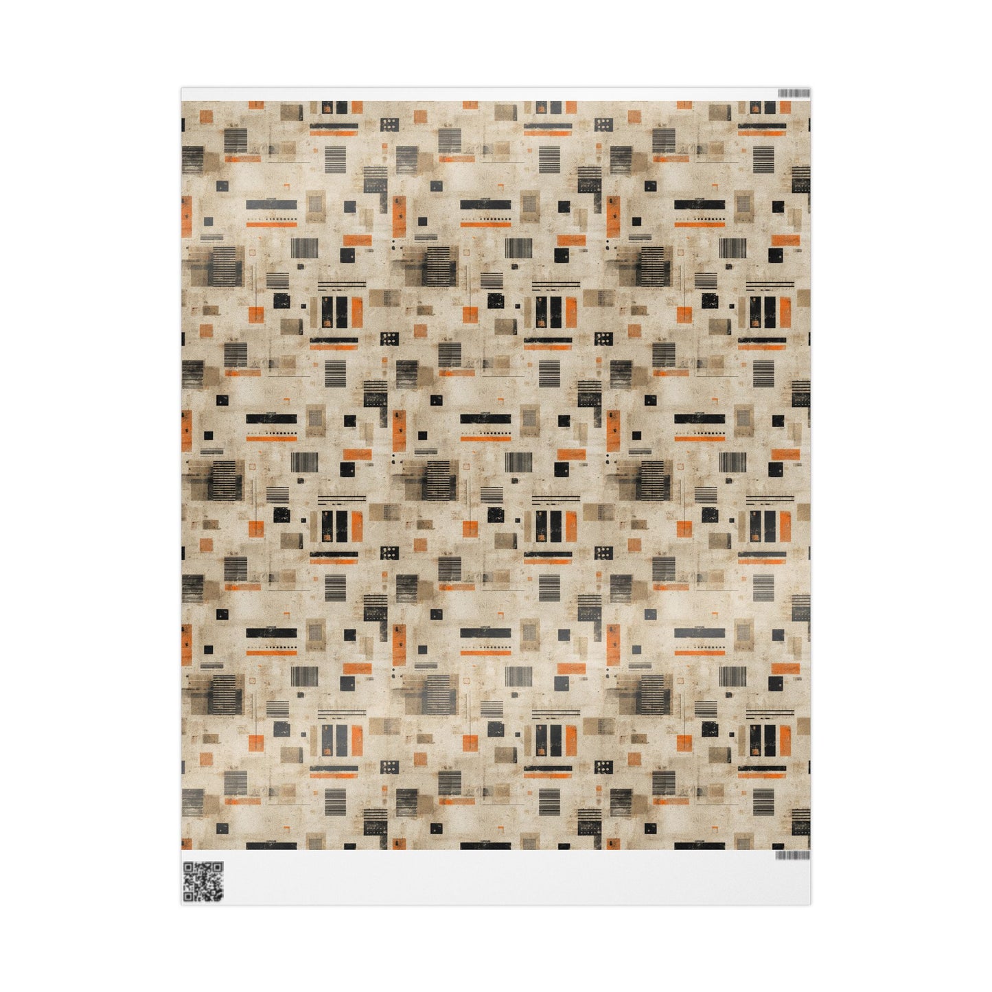 Warehouse & Industrial Pattern Wrapping Paper — Bay No. 001