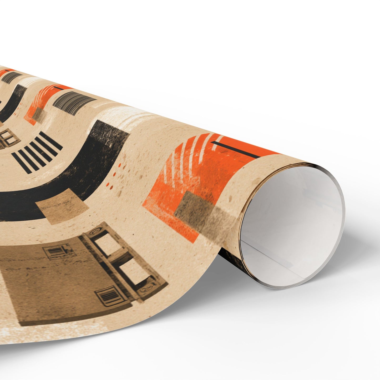 Warehouse & Industrial Pattern Wrapping Paper — Bay No. 002