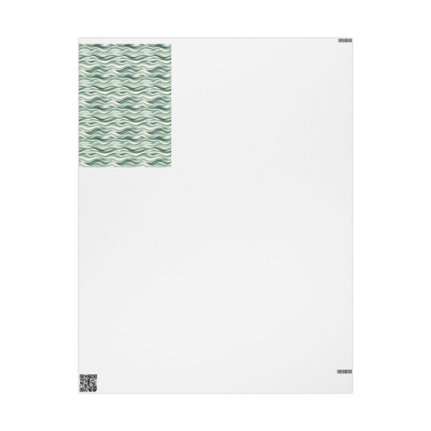 Summer Organic Wrapping Paper — Organic Pattern