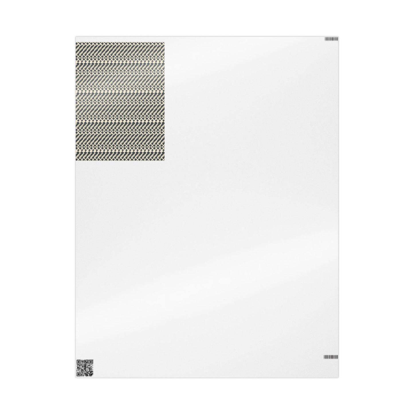 All-Season Geometric Wrapping Paper — Geometric Pattern