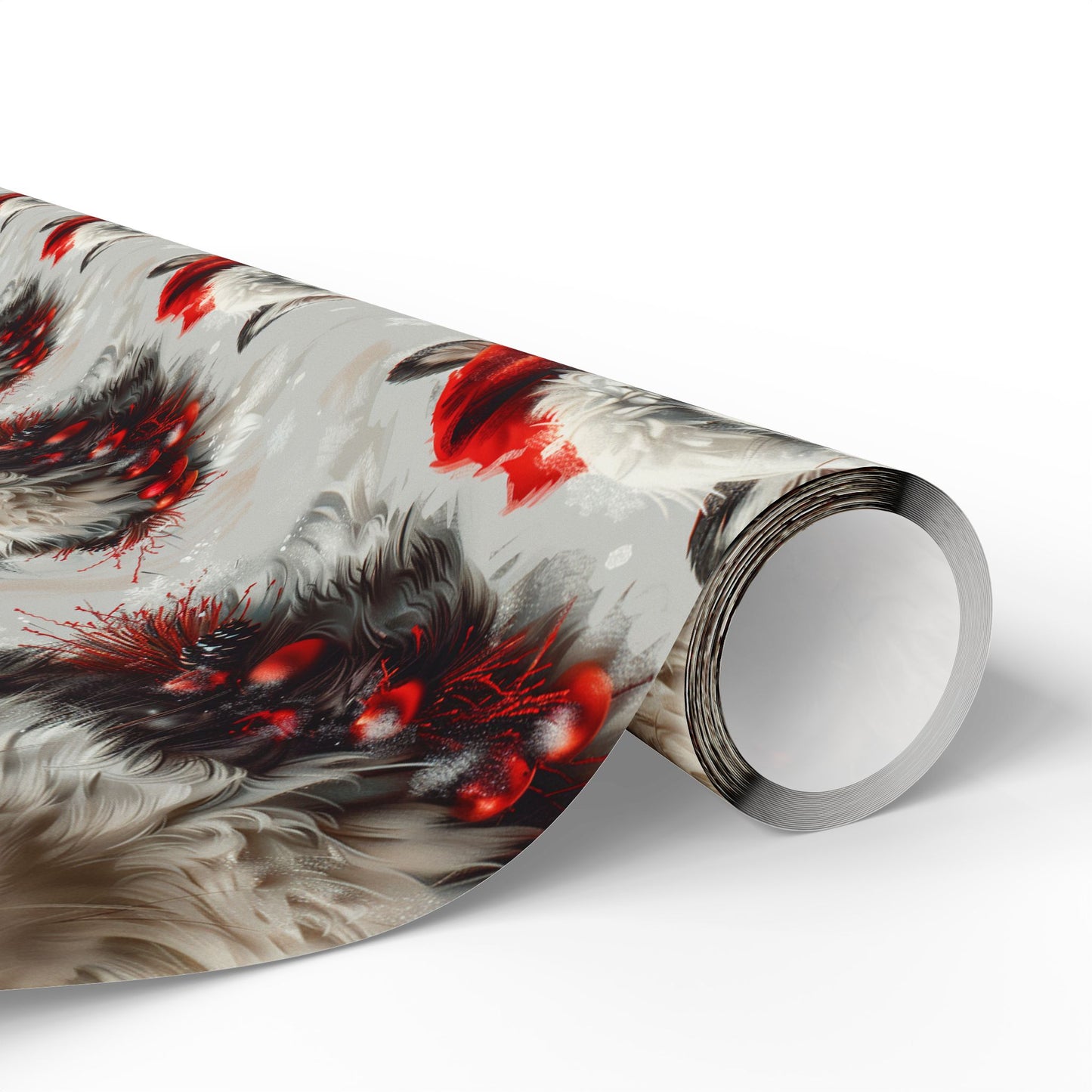 Husky Santa Wrapping Papers