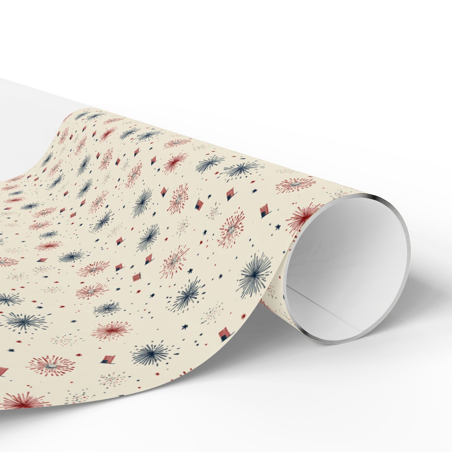 Holiday Patriotic Wrapping Paper — Patriotic Pattern