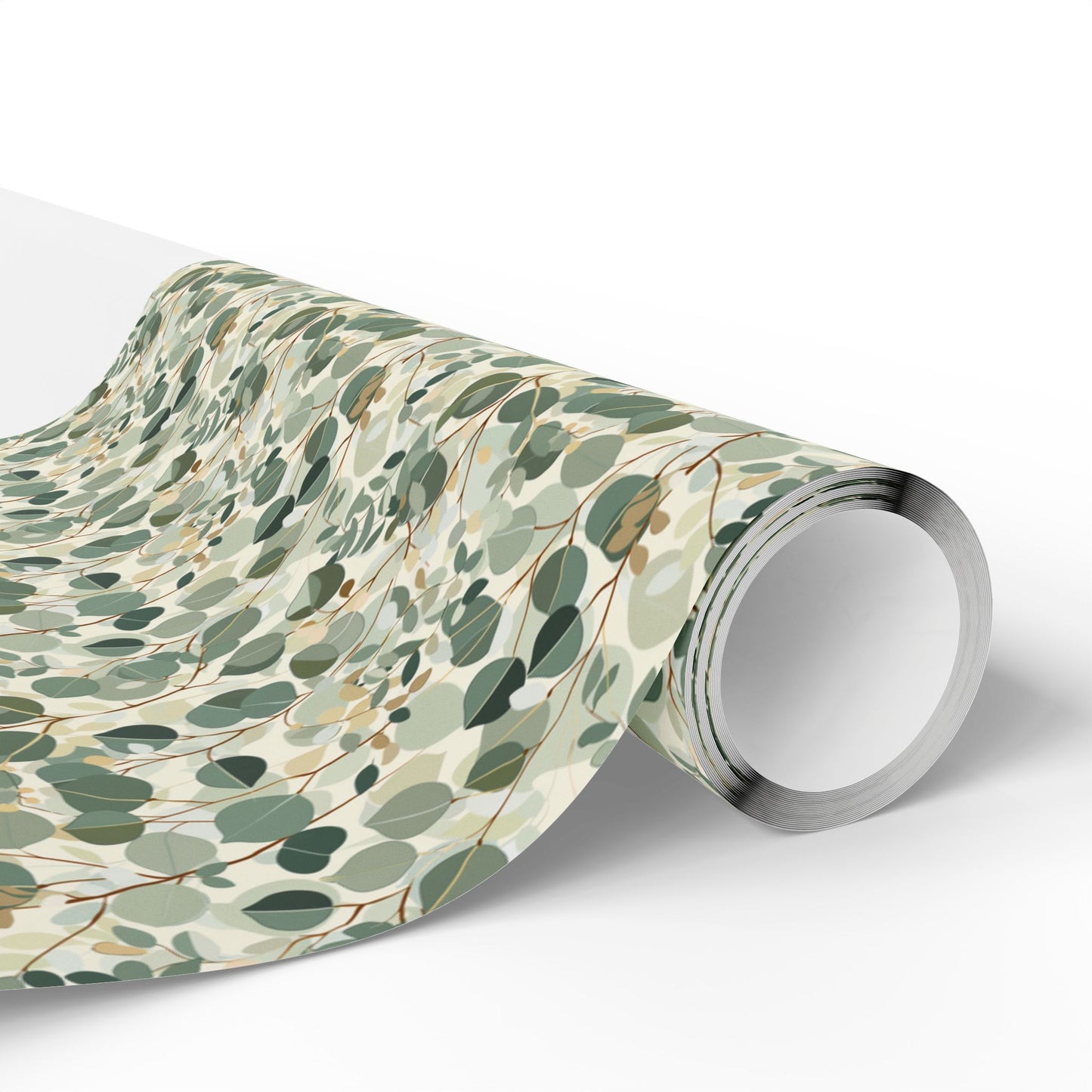 All-Season Botanical Wrapping Paper — Botanical Pattern