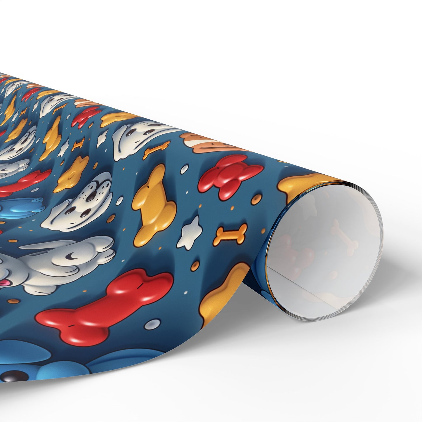 Dogs & Toys Wrapping Paper