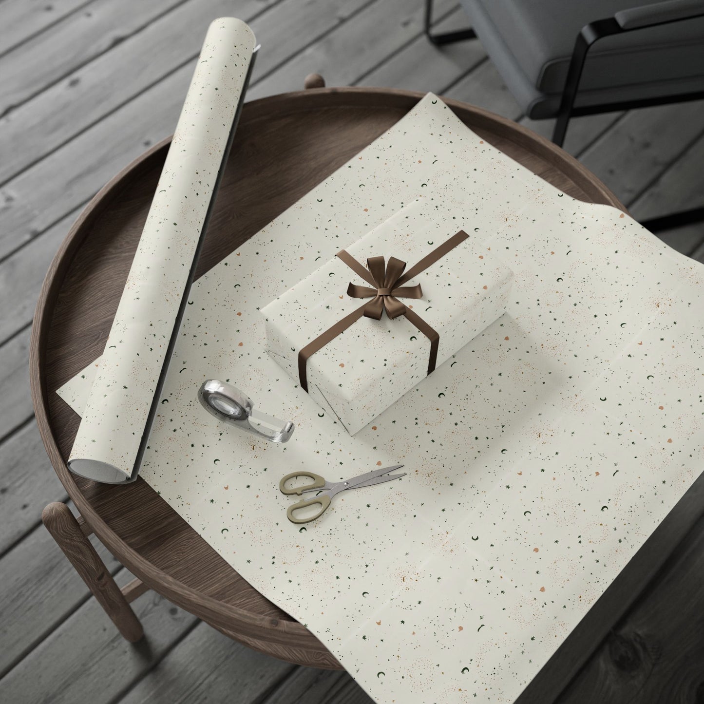 Soft Constellation Map Wrapping Paper