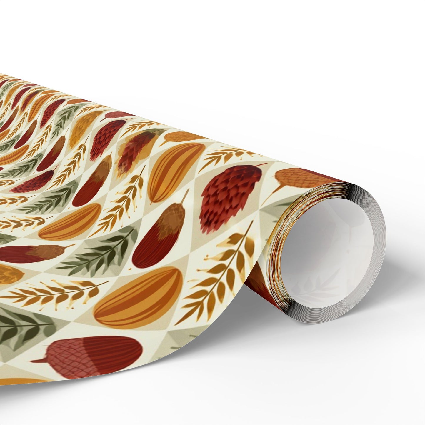 Mid-Century Modern Harvest Wrapping Paper