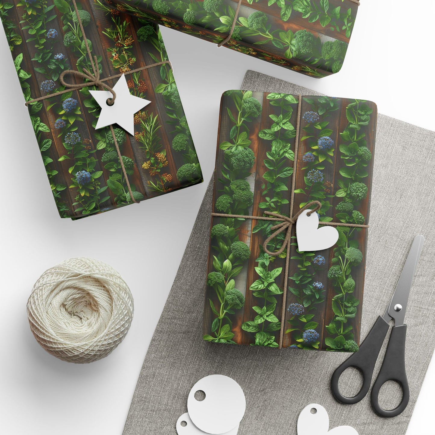 Eco-Friendly Botanical Wrapping Paper Roll | Perfect for Gifts & Celebrations