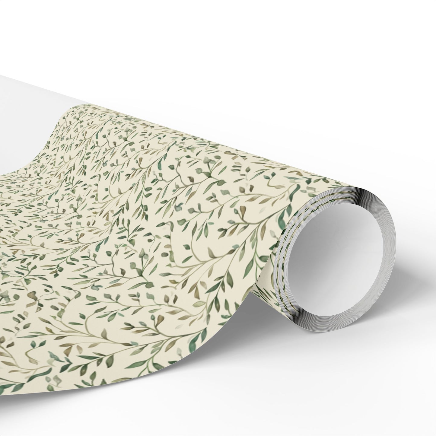 Wildflower Meadow Wrapping Paper — Spring Botanical Gift Wrap with Hand-Drawn Grasses & Seed Heads