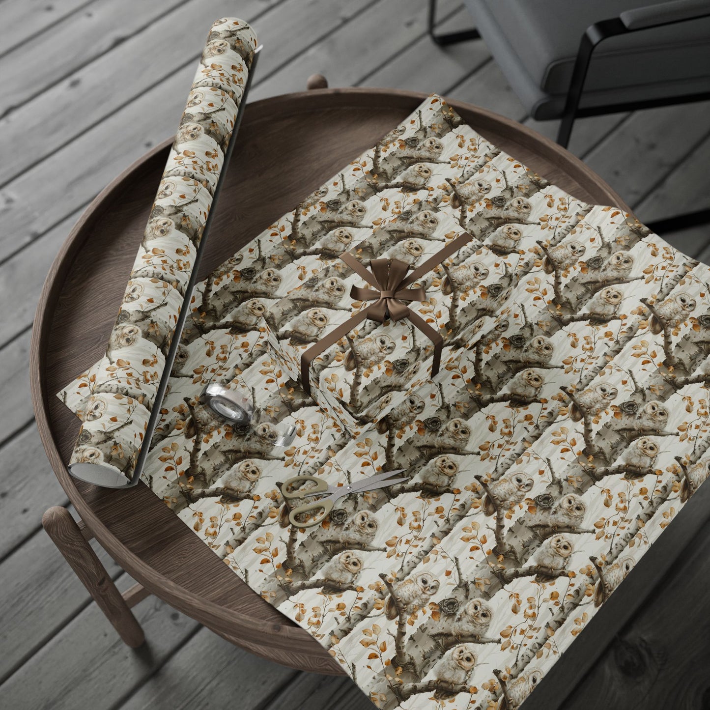 Baby Owls #2 Wrapping Paper