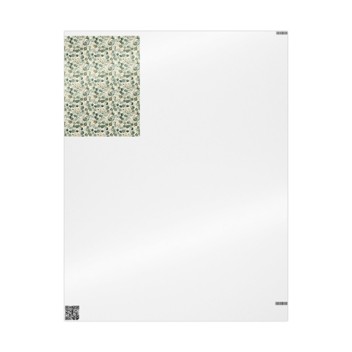 All-Season Botanical Wrapping Paper — Botanical Pattern