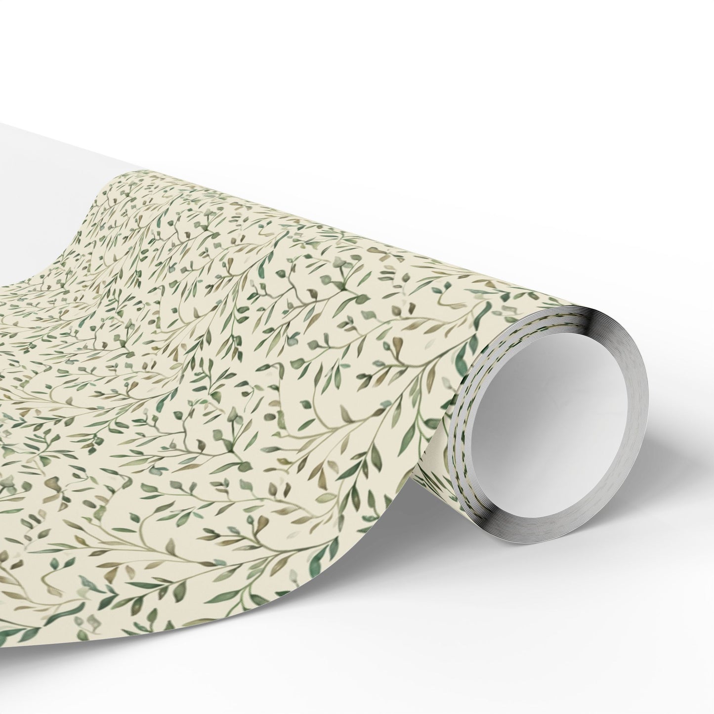 Wildflower Meadow Wrapping Paper — Spring Botanical Gift Wrap with Hand-Drawn Grasses & Seed Heads