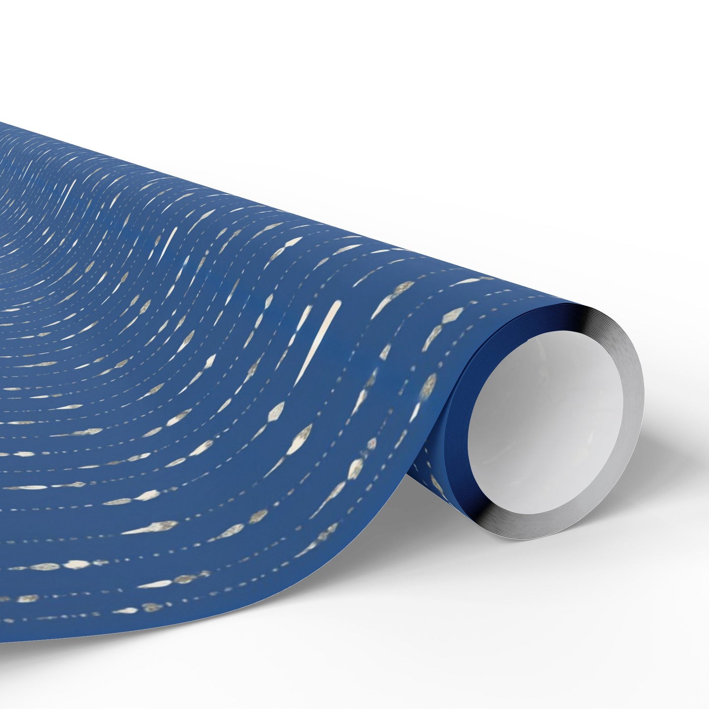 Hanukkah Beaded Strands Wrapping Paper