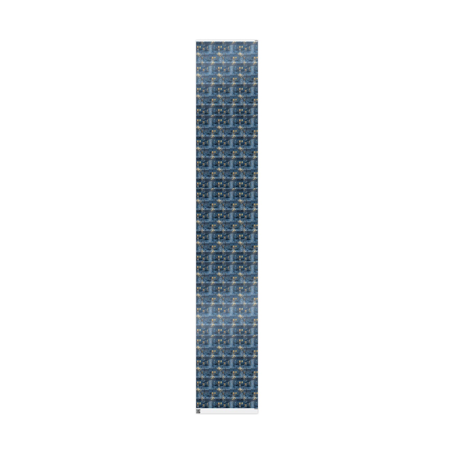 Neighborhood Map Pattern Wrapping Paper — District No. 002