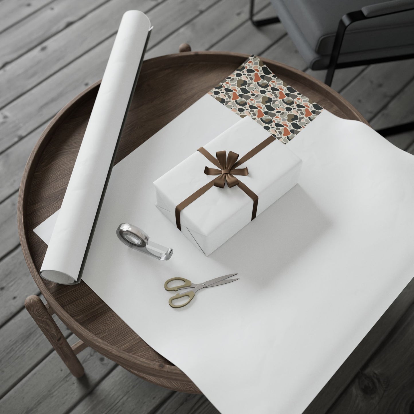 All-Season Organic Wrapping Paper — Organic Pattern