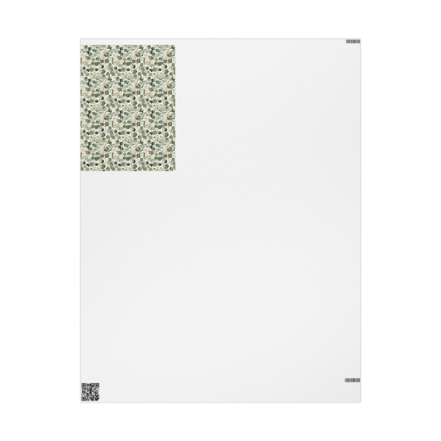 All-Season Botanical Wrapping Paper — Botanical Pattern