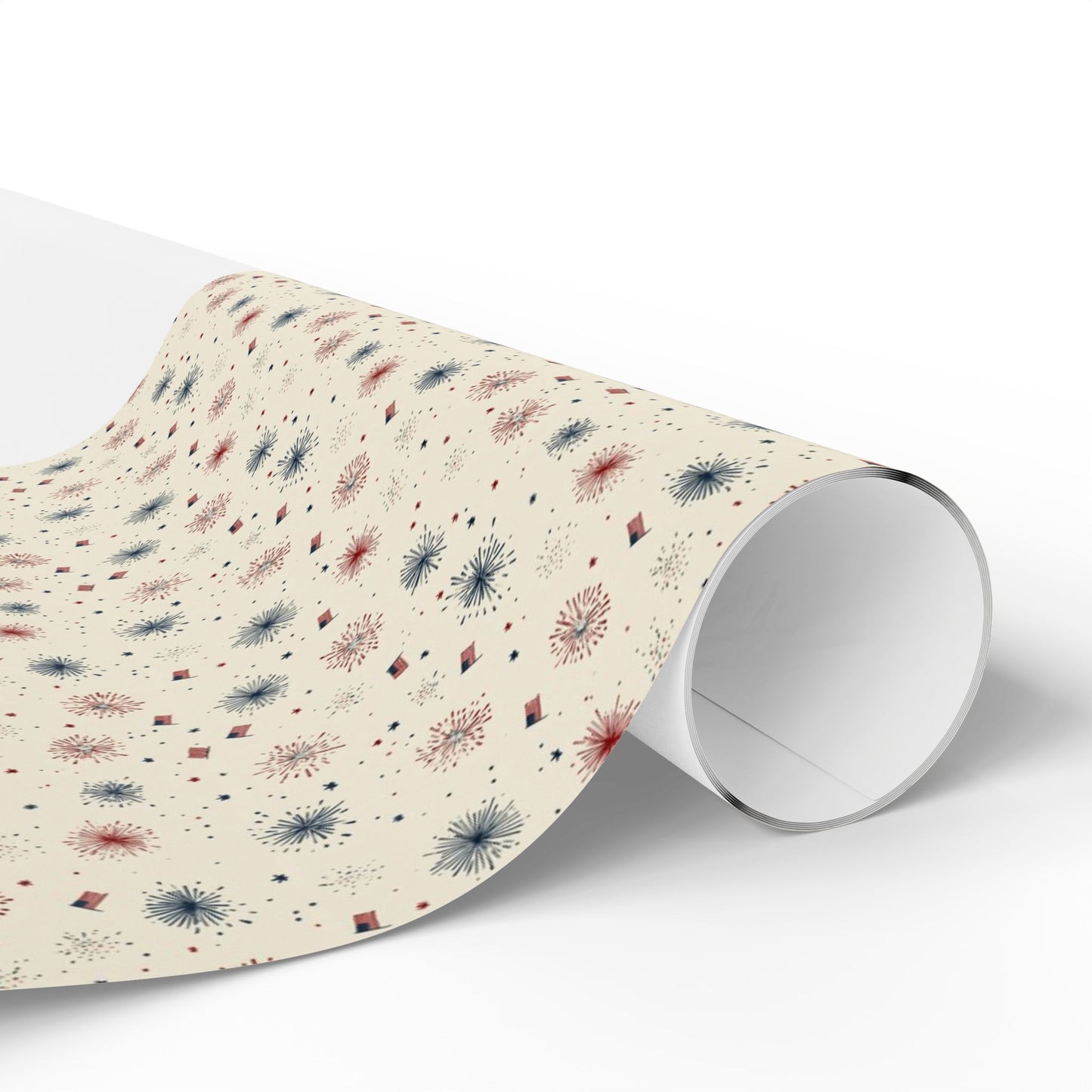 Patriotic Wrapping Paper — Red, White & Blue Pattern
