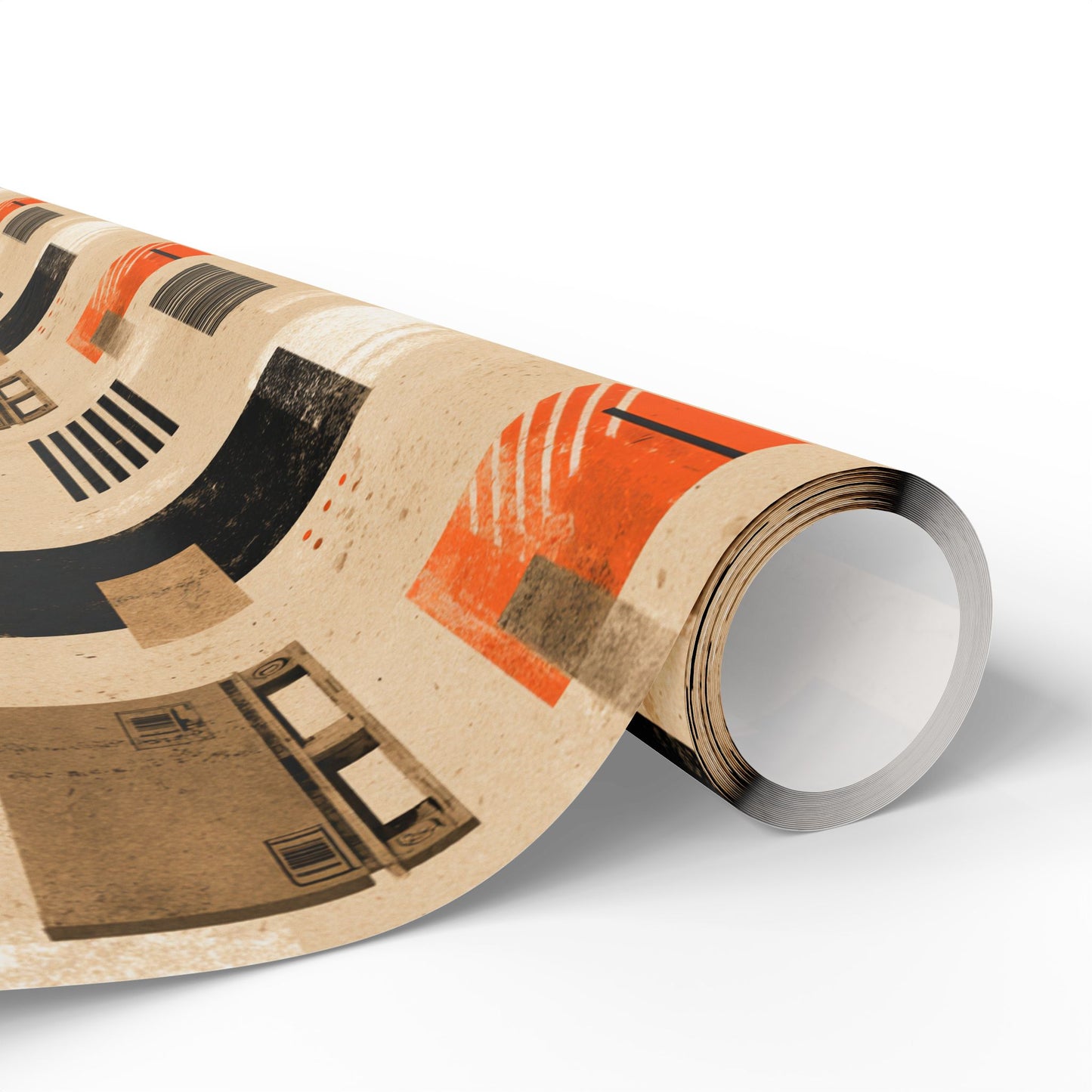 Warehouse & Industrial Pattern Wrapping Paper — Bay No. 002
