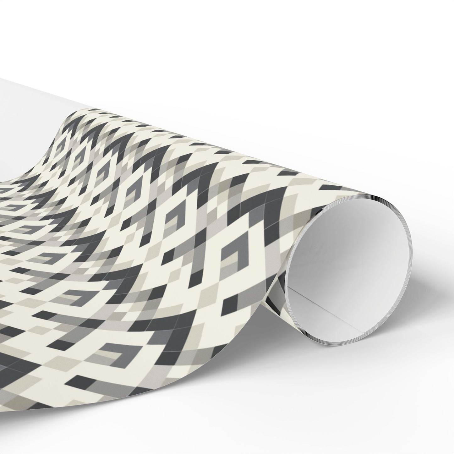 All-Season Geometric Wrapping Paper — Geometric Pattern