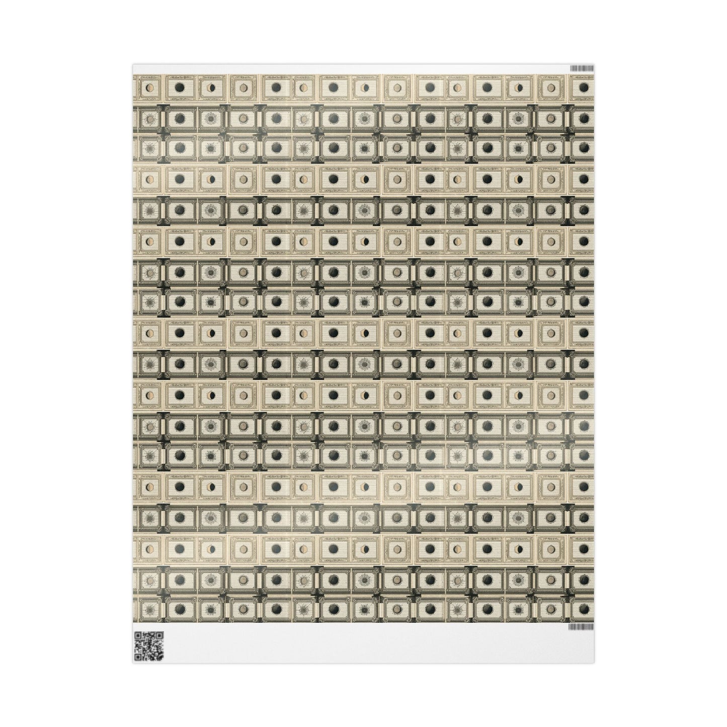 Natural History Specimen Label Wrapping Paper