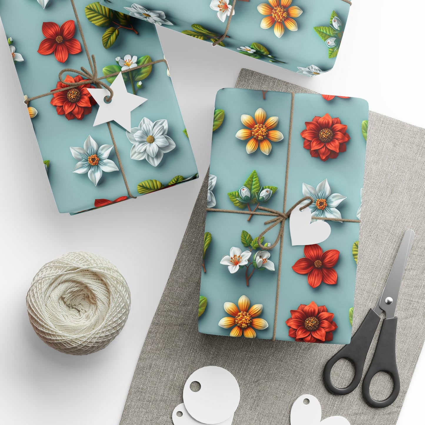 Spring Flowers Wrapping Paper