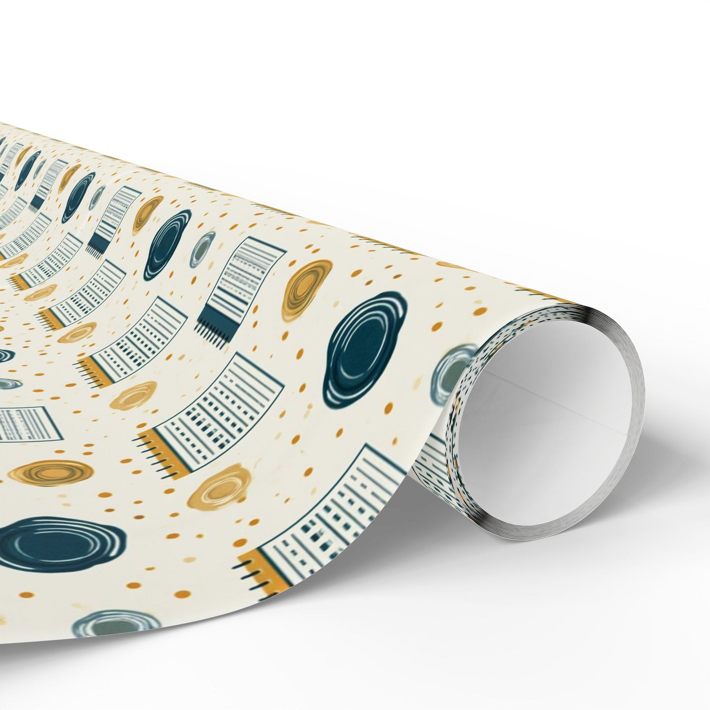 Vintage Analog Calendar Wrapping Paper