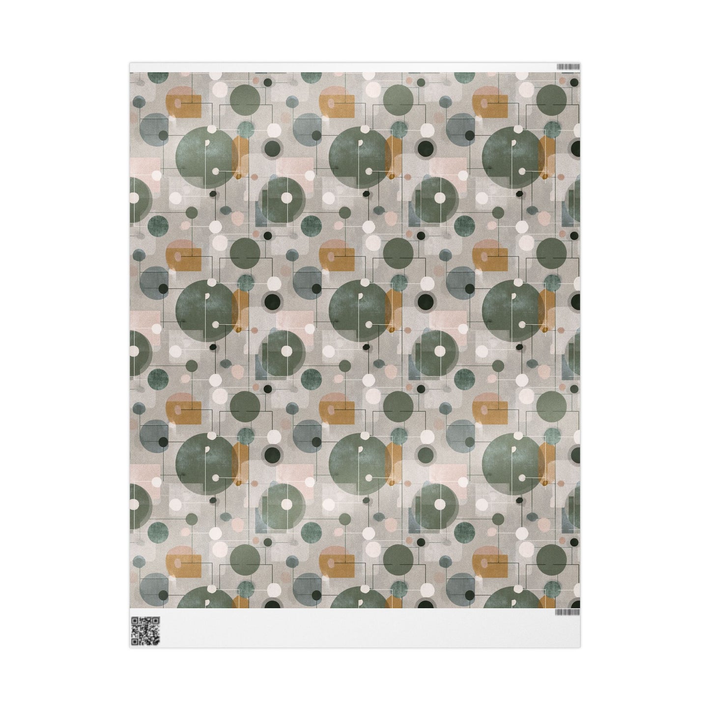 Flowchart Pattern Wrapping Paper — Process No. 003