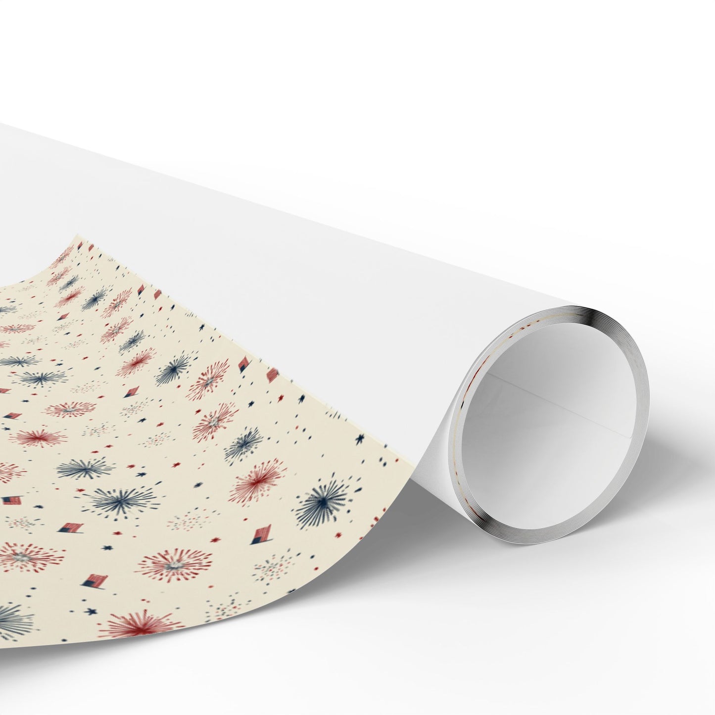 Holiday Patriotic Wrapping Paper — Patriotic Pattern