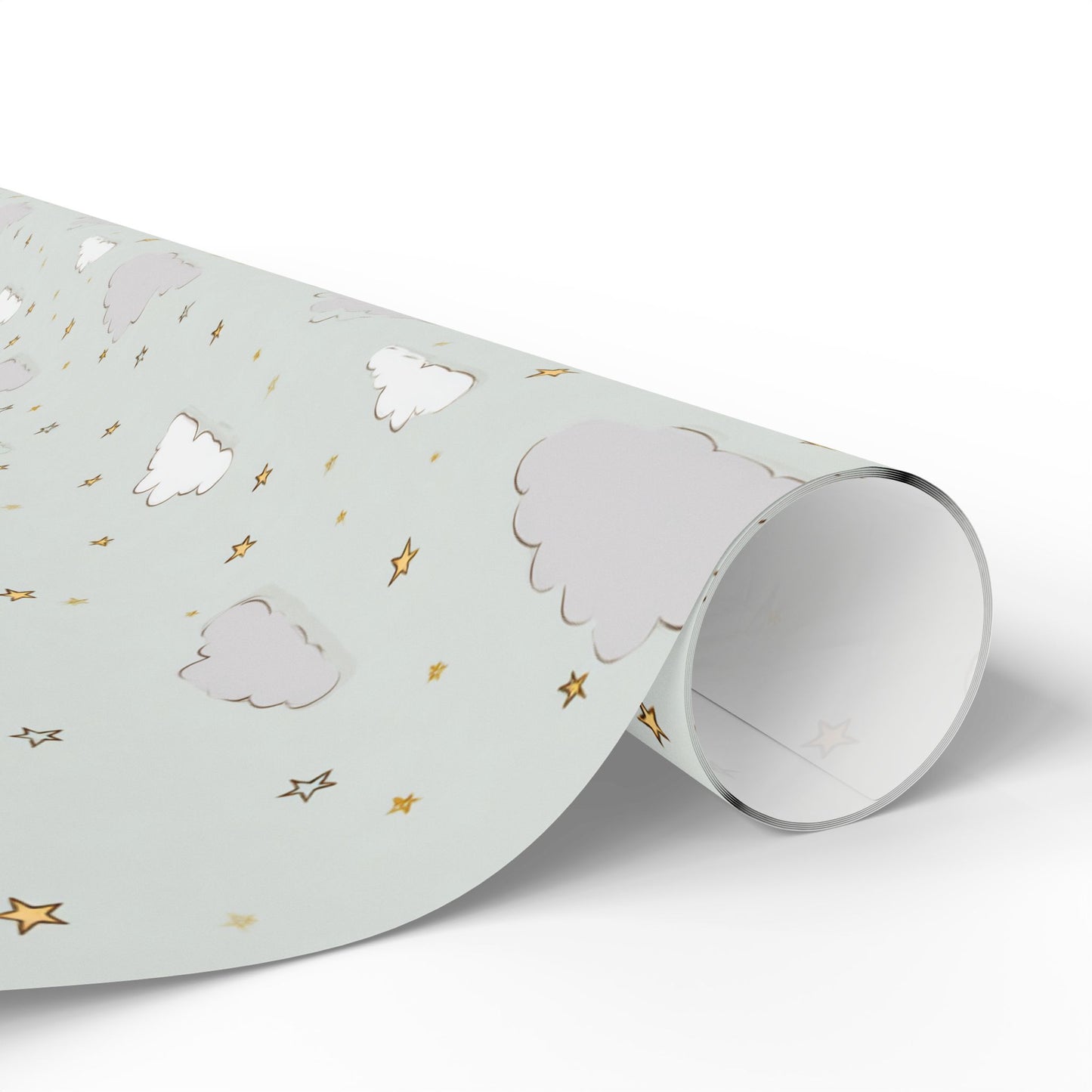 Sky & Cloud Pattern Wrapping Paper — Horizon No. 002