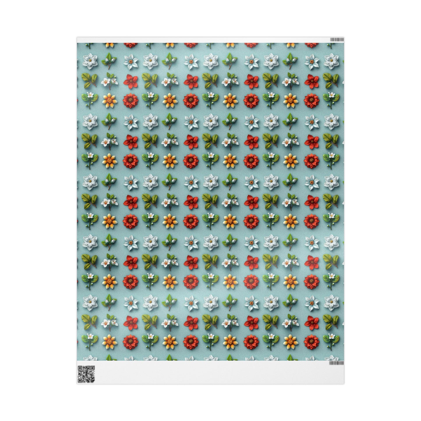 Spring Flowers Wrapping Paper