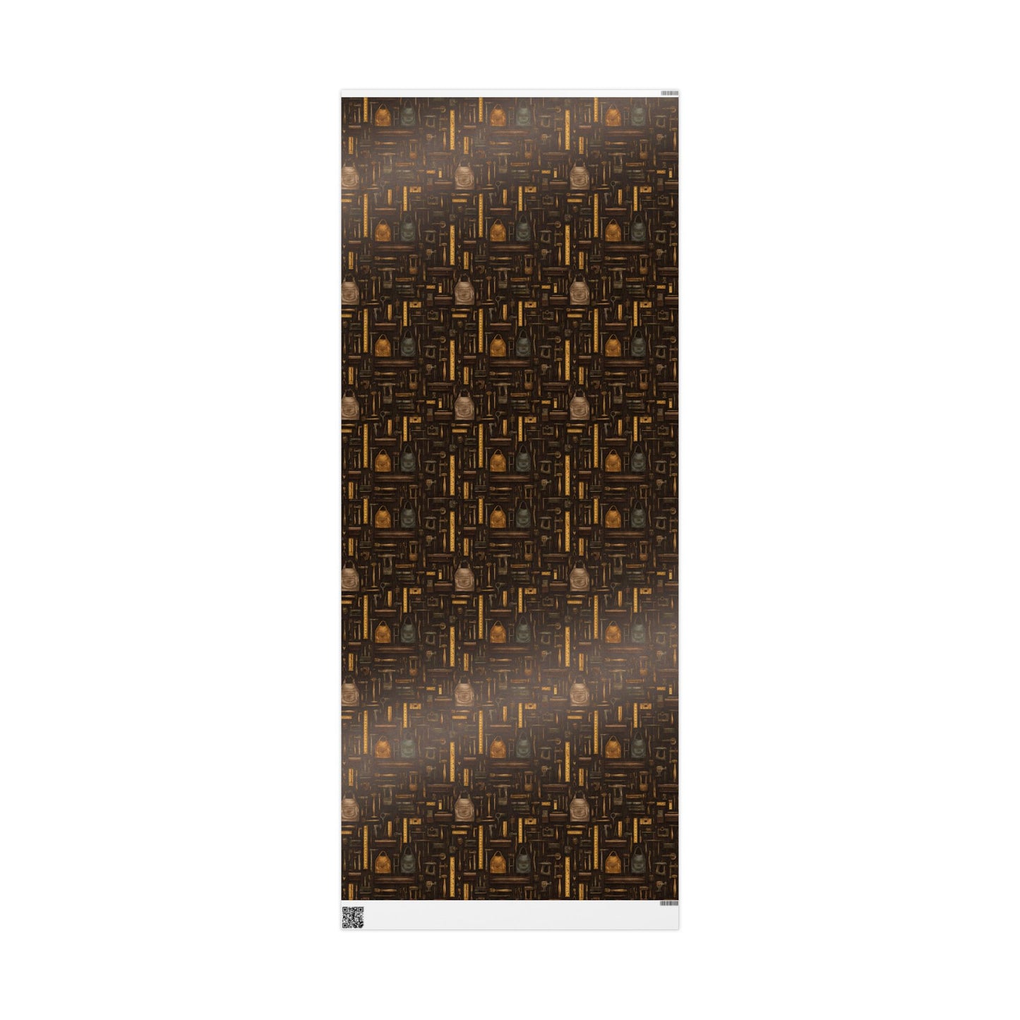 Workshop & Tools Pattern Wrapping Paper — Bench No. 004