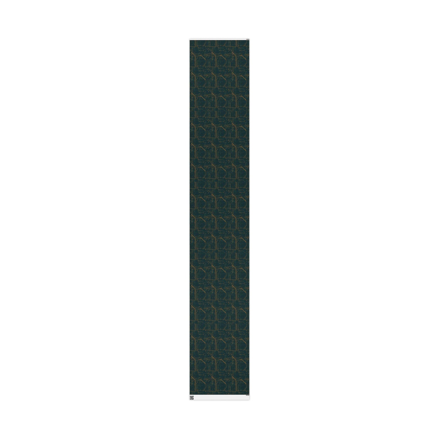 Circuit Board Pattern Wrapping Paper — Trace No. 001