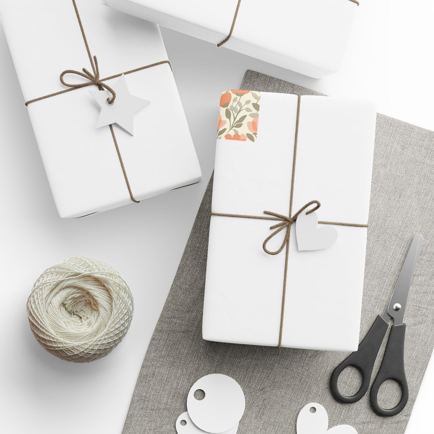 Spring Floral Wrapping Paper — Floral Pattern