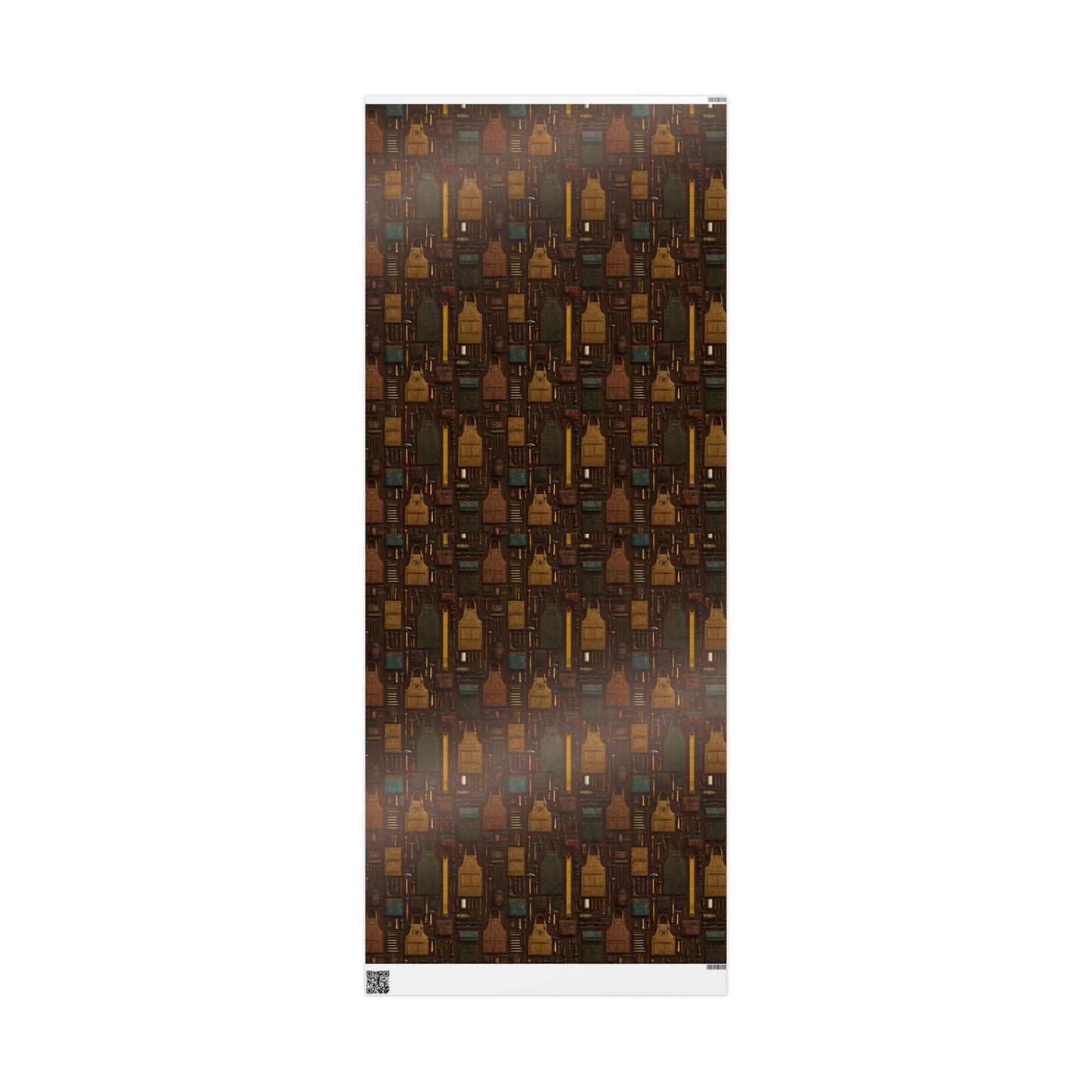 Workshop & Tools Pattern Wrapping Paper — Bench No. 002