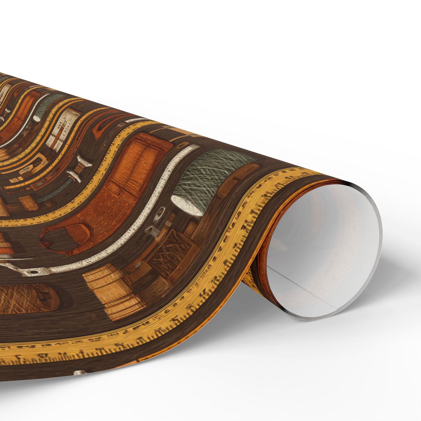 Workshop & Tools Pattern Wrapping Paper — Bench No. 003