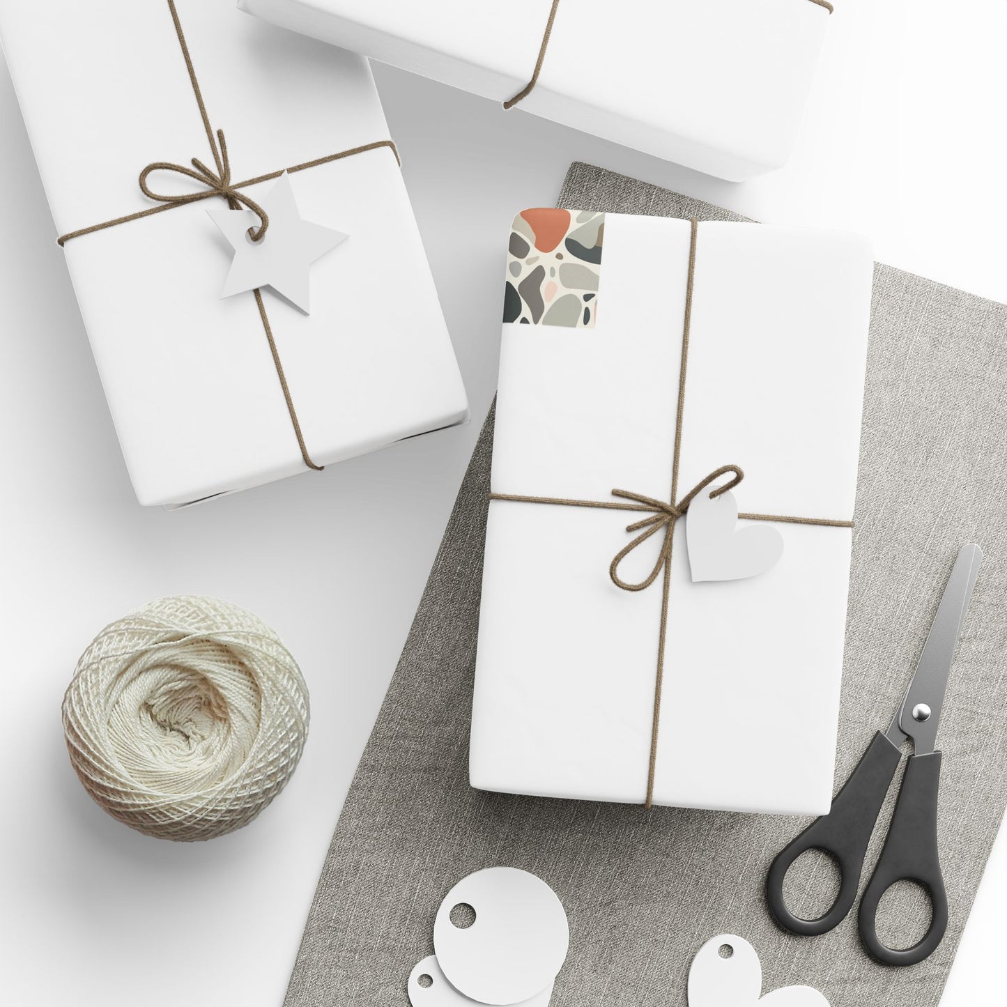 All-Season Organic Wrapping Paper — Organic Pattern