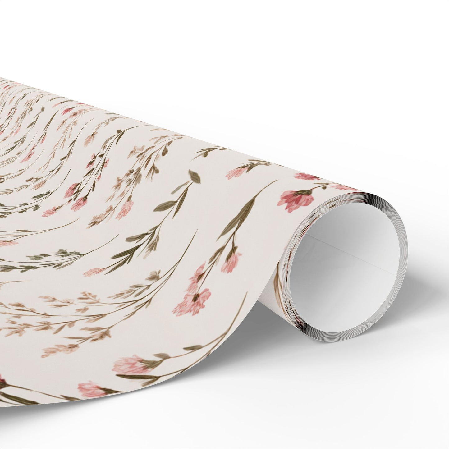 Wildflower Wrapping Paper — Hand-Drawn Spring Botanicals | Floral Gift Wrap