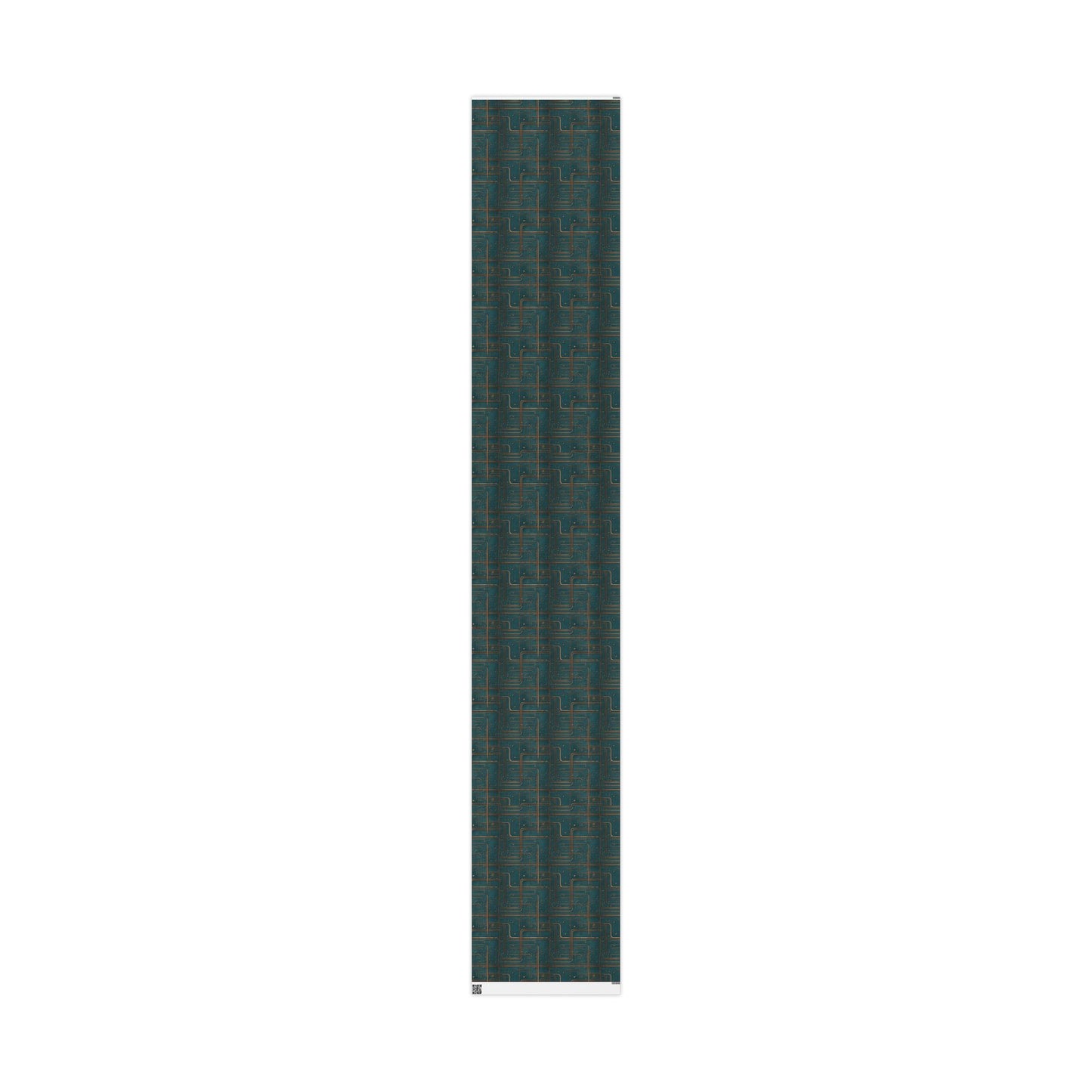 Circuit Board Pattern Wrapping Paper — Trace No. 004